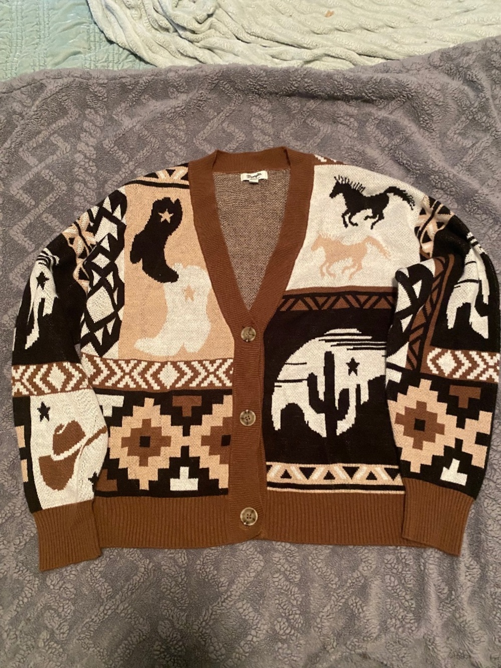 Button up sweater